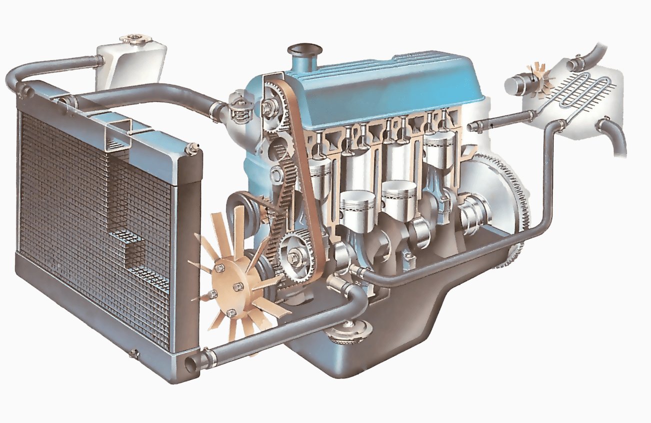 Bouchon de Réservoir D'eau D'expansion de Radiateur, Bouchon de Liquide de  Refroidissement de Moteur de Voiture Système de Refroidissement Automatique