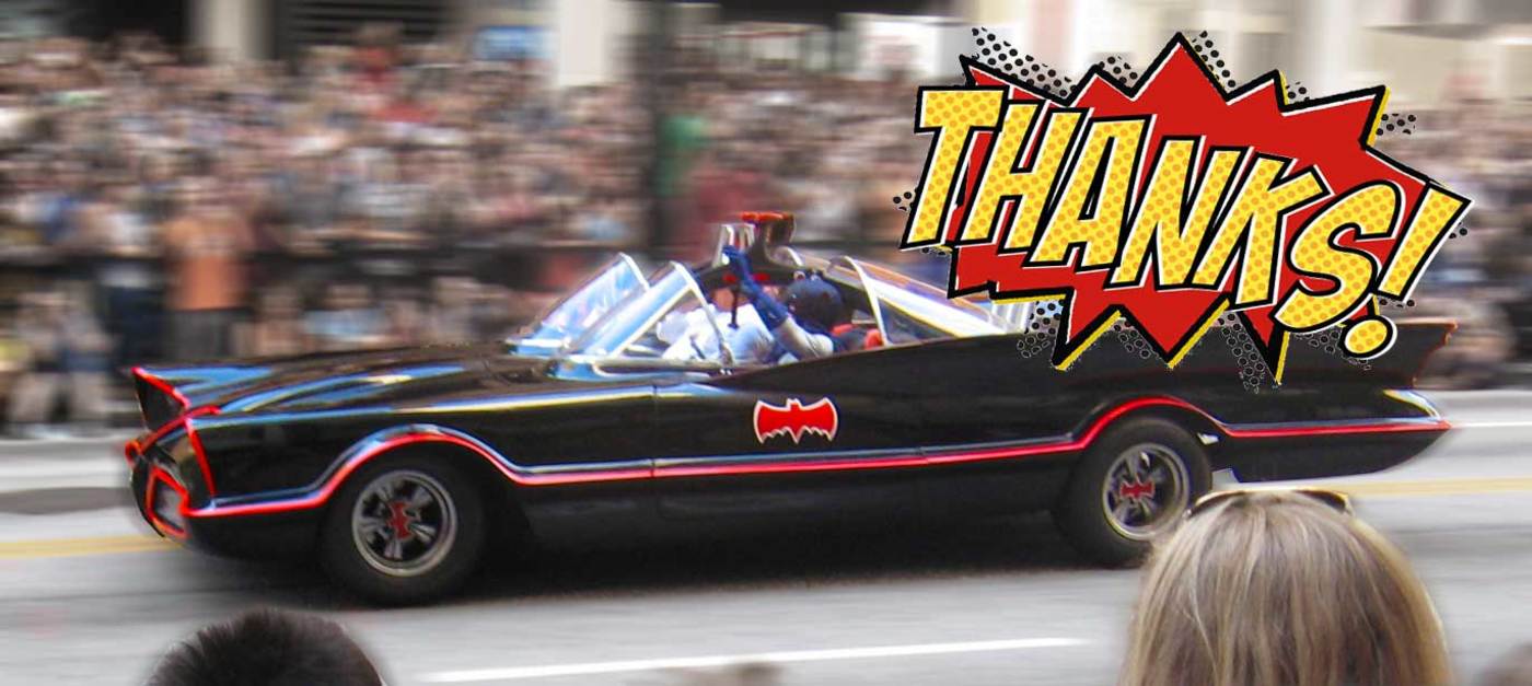 Batmobile thanks george w1400