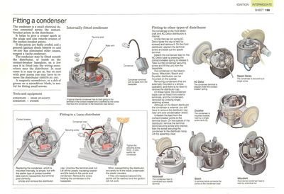 Fitting a condenser