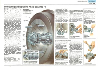 Removing wheel bearings