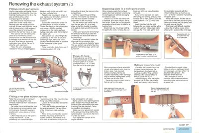 How to fit a new exhaust