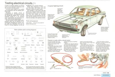 How to test electrical circuits