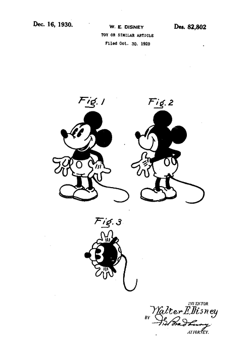 Mickey mouse thumb